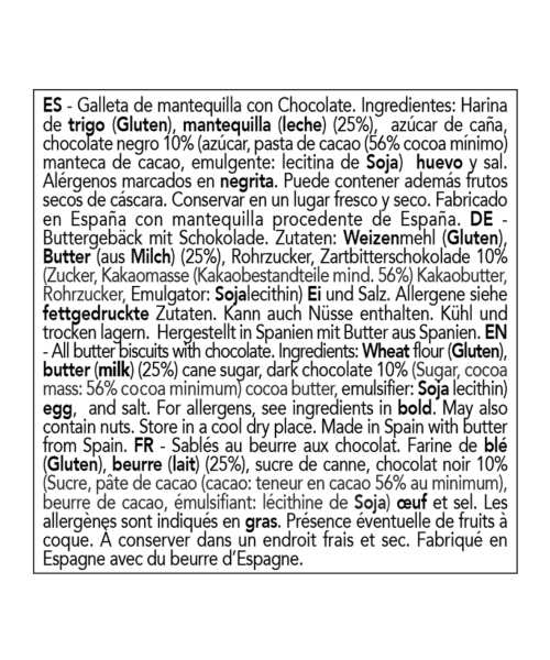 Abbye Biscuits Galletas de Mantequilla con Chocolate - Oliva Oliva