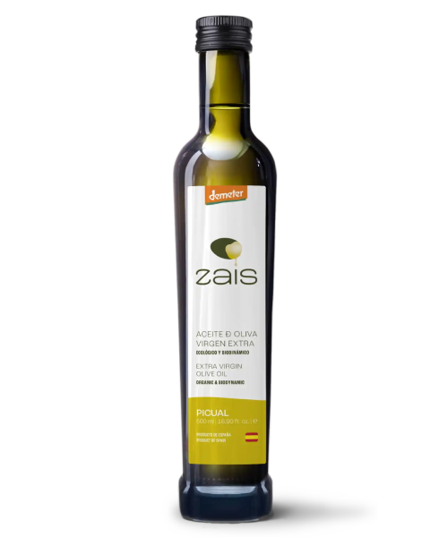 Zais Biodynamic Picual Glass bottle 500 ml. - Oliva Oliva