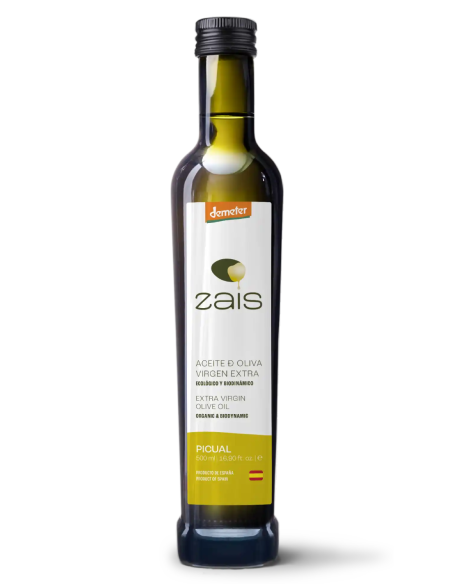 Zais Biodynamisch Picual Glasflasche 500 ml. - Oliva Oliva