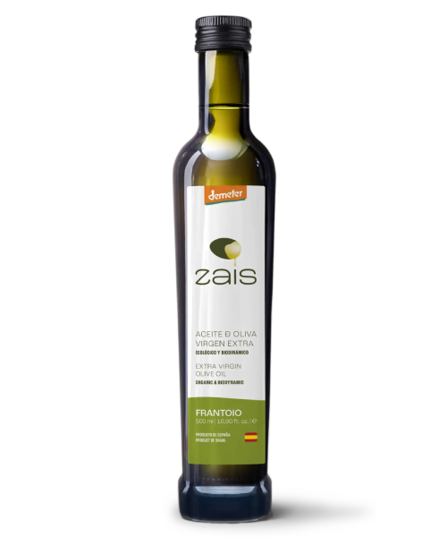 Zais Biodynamic Frantoio Glass bottle 500 ml. - Oliva Oliva