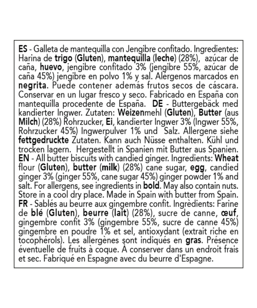 Abbye Biscuits All Butter Biscuits with Candied Ginger - Oliva Oliva