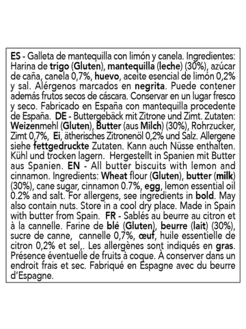 Abbye Biscuits Buttergeback mit Zitrone und Zimt - Oliva Oliva 2