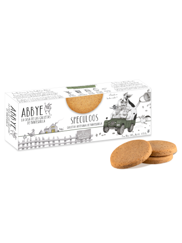 Abbye Biscuits Sablés au beurre avec Spéculoos 140 gr. - Oliva Oliva