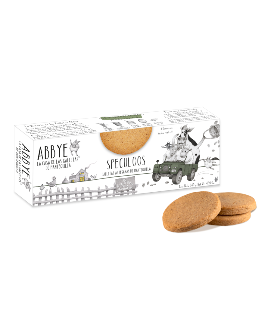 Abbye Biscuits Galletas de Mantequilla con Speculoos - Oliva Oliva
