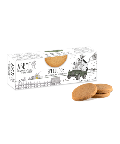 Abbye Biscuits Butter Biscuits with Speculoos 140 gr. - Oliva Oliva