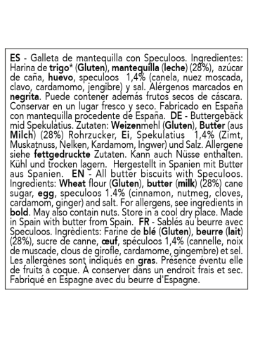 Abbye Biscuits Butter Biscuits with Speculoos 140 gr. - Oliva Oliva 2