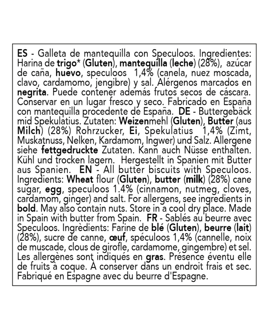 Abbye Biscuits Galletas de Mantequilla con Speculoos - Oliva Oliva