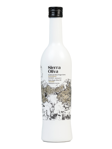 Sierra Oliva Récolte Précoce Arbequina BIO 500 ml. - Oliva Oliva