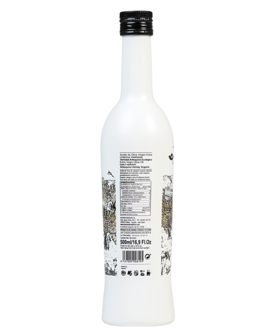 Sierra Oliva Cosecha Temprana Arbequina BIO 500 ml. - Oliva Oliva