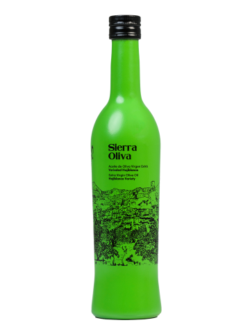 Sierra Oliva Hojiblanca Glasflasche 500 ml. - Oliva Oliva