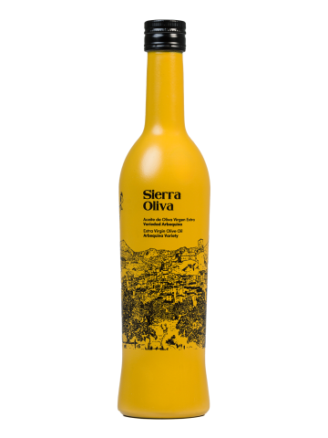 Sierra Oliva Arbequina Botella de vidrio 500 ml. - Oliva Oliva