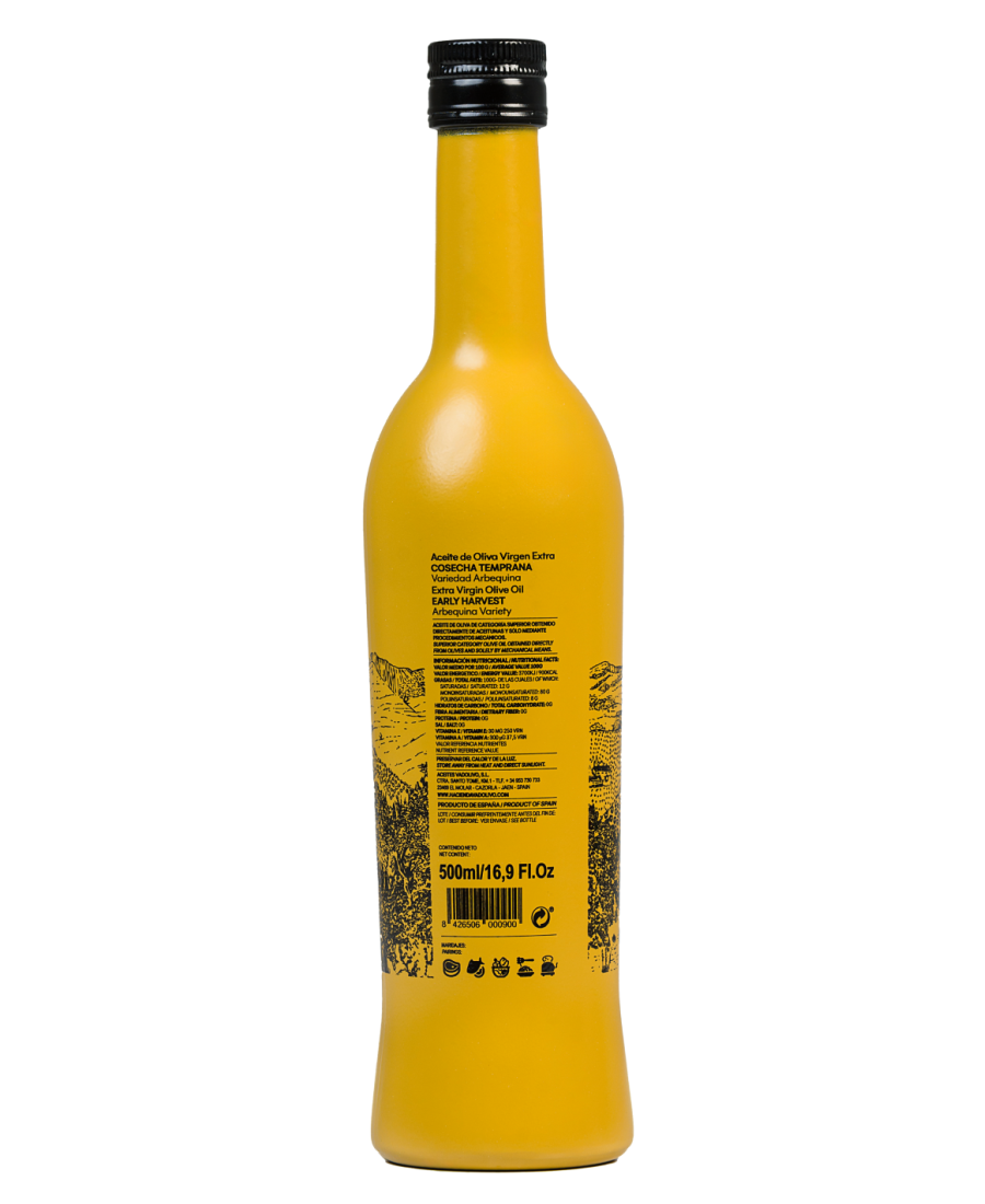 Sierra Oliva Arbequina Bouteille en verre 500 ml. - Oliva Oliva