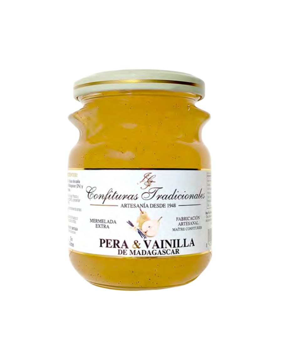Confituras Tradicionales Pear and Madagascar Vanilla Jam - Oliva Oliva