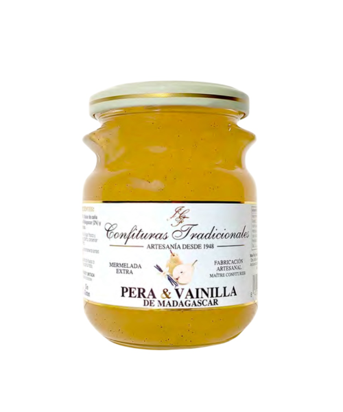 Confituras Tradicionales Pear and Madagascar Vanilla Jam - Oliva Oliva