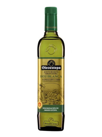 Oleoestepa Hojiblanca Botella de vidrio 750 ml. - Oliva Oliva