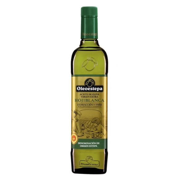 Oleoestepa Hojiblanca Glass bottle 750 ml. - Oliva Oliva