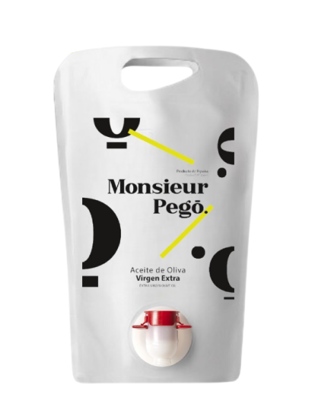 Monsieur Pegó Hojiblanca Refill container 1,5L - Oliva Oliva