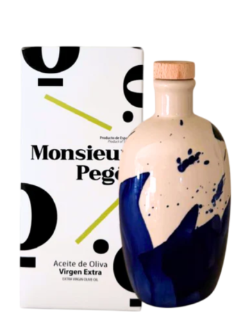 Monsieur Pegó Hojiblanca Keramische Flasche 250 ml. - Oliva Oliva