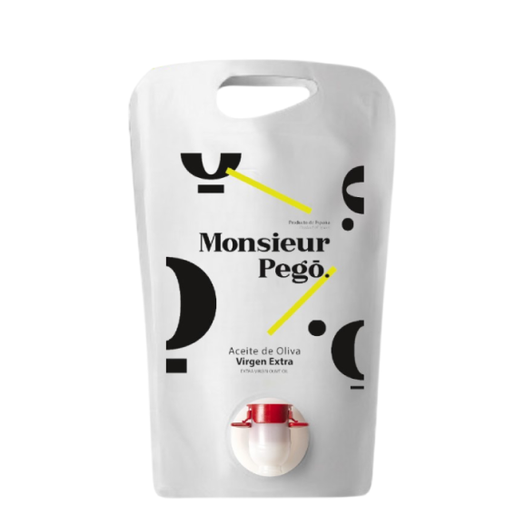 Monsieur Pegó Hojiblanca Récipient refill 1,5L - Oliva Oliva