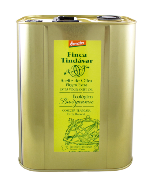 Finca Tindávar Picual Organic and Biodynamic 3L - Oliva Oliva