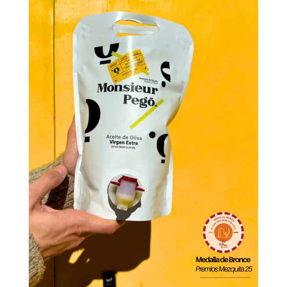 Monsieur Pegó Hojiblanca Envase recarga 1,5L - Oliva Oliva