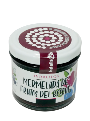 Indalitos Fruits of the Forest Jam Glass jar 120 gr. - Oliva Oliva
