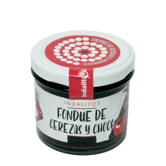 Indalitos Fondue aux Cerises et au Cacao Pot 120 gr. - Oliva Oliva