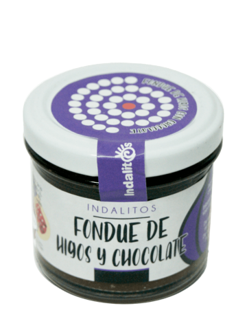 Indalitos Fondue de Higos con Cacao Tarro 120 gr. - Oliva Oliva