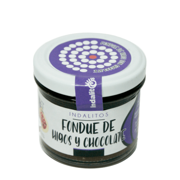 Indalitos Fondue de Higos con Cacao Tarro 120 gr. - Oliva Oliva