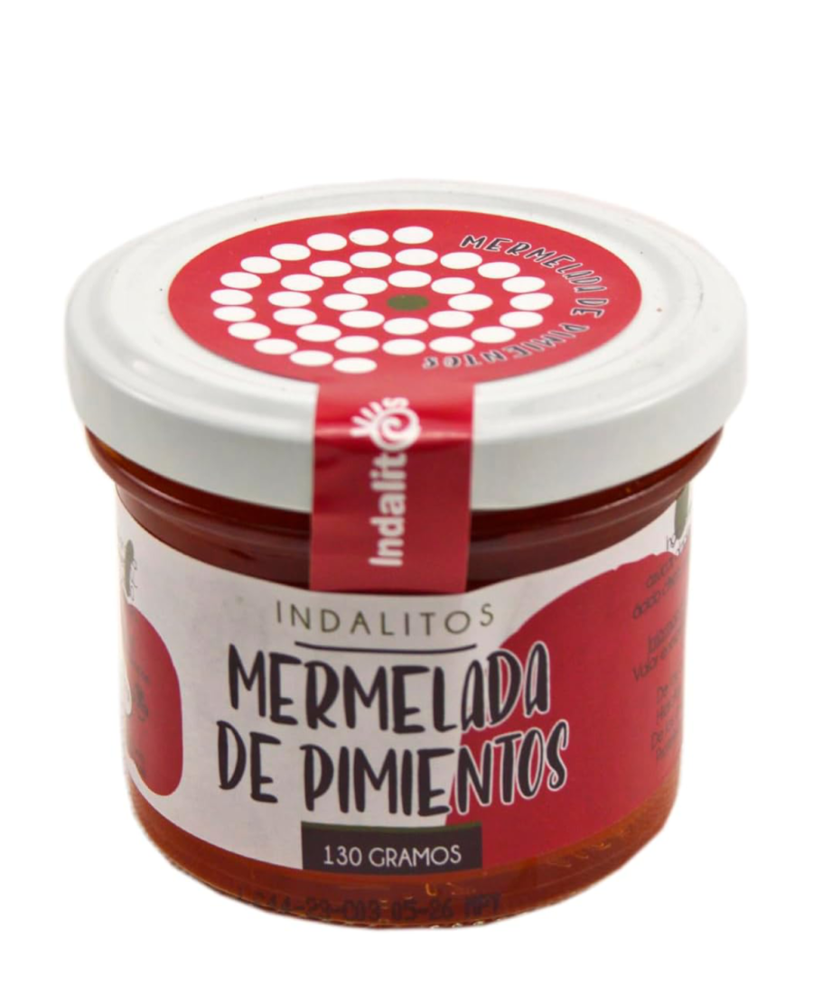 Indalitos Pepper Jam Glass jar 120 gr. - Oliva Oliva