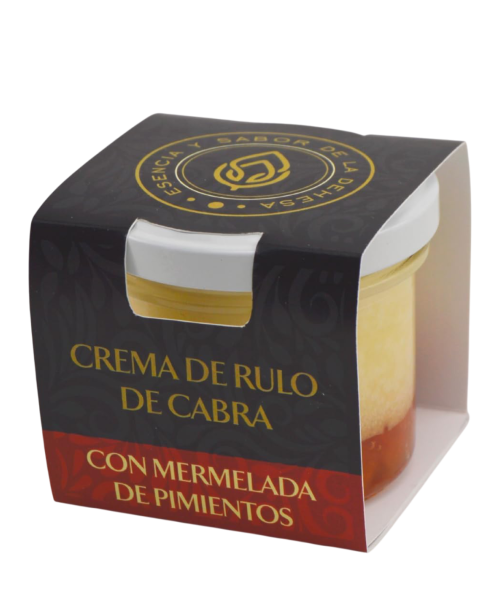 Indalitos Rulo de Cabra con Mermelada de Pimientos - Oliva Oliva