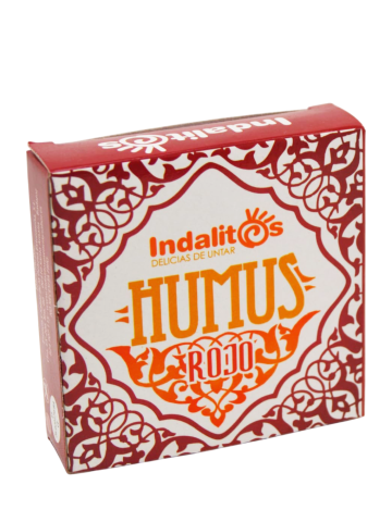 Indalitos Crème de houmous rouge 70 gr. - Oliva Oliva