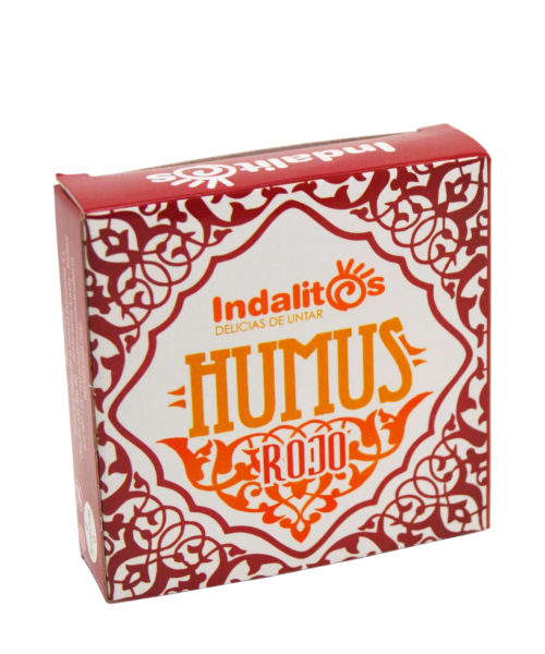 Indalitos Crema de Hummus Rojo 70 gr. - Oliva Oliva