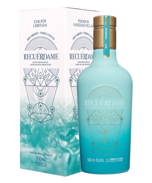 Esencial Verde Temprano Picual Glasflasche 500 ml. - Oliva Oliva