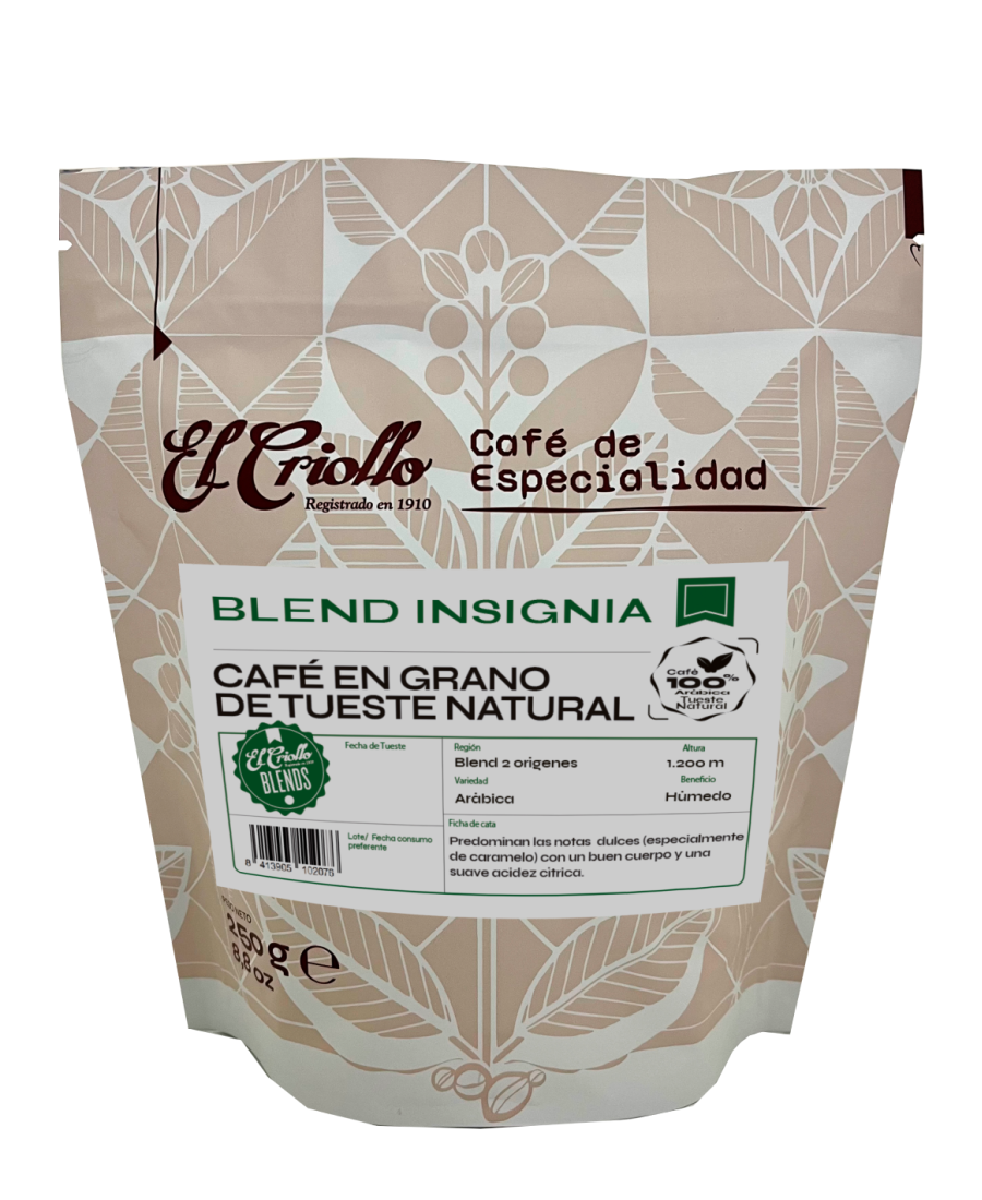El Criollo 100% Arabica Tradition Blend Coffee Bean 250 gr. - Oliva Oliva