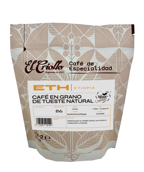 El Criollo Äthiopischer Bohnenkaffee Paket 250 gr. - Oliva Oliva