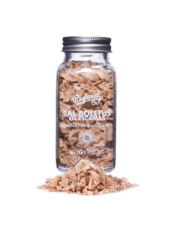 Regional Co. Salt with Boletus Flakes 80 gr. - Oliva Oliva