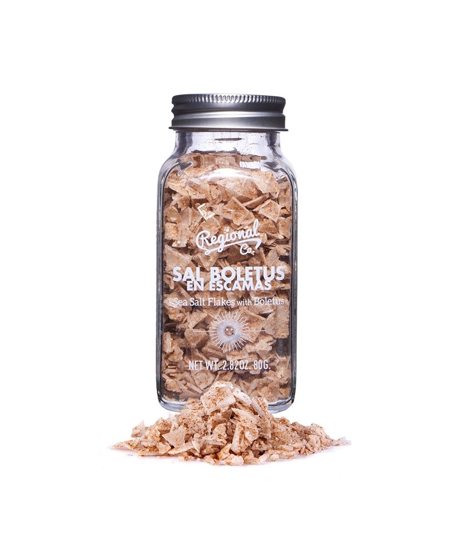 Regional Co. Sal con Boletus en escamas 80 gr. - Oliva Oliva