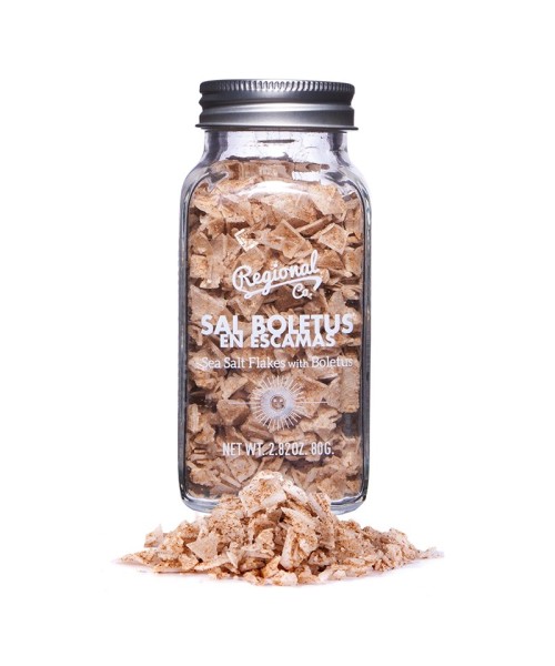 Regional Co. Sal con Boletus en escamas 80 gr. - Oliva Oliva