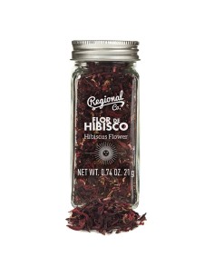 Regional Co. Fleur d'hibiscus Pot en verre 21 gr. - Oliva Oliva