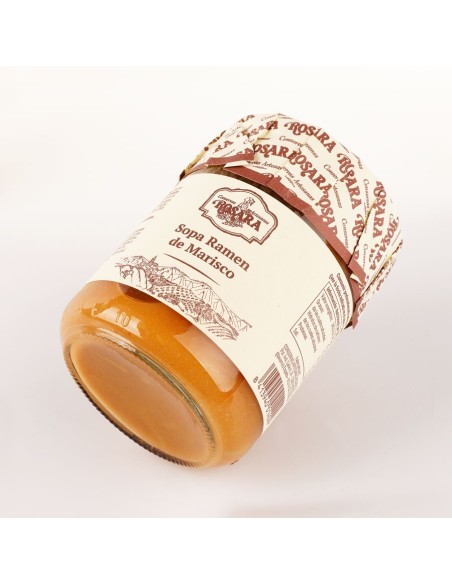 Conservas Artesanas Rosara Seafood Ramen Soup - Jar 445 ml.