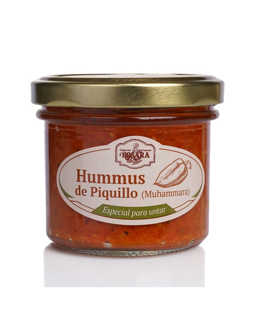 Rosara Houmous de Piquillo (Muhammara) Pot 125 ml. - Oliva Oliva