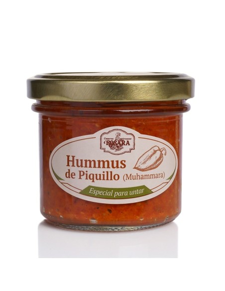 Rosara Piquillo-Hummus (Muhammara) Glas 125 ml. - Oliva Oliva