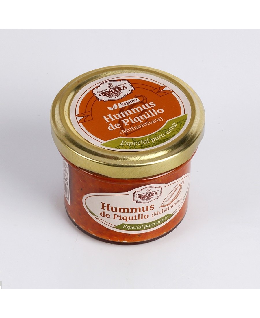 Rosara Houmous de Piquillo (Muhammara) Pot 125 ml. - Oliva Oliva