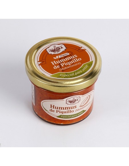 Rosara Piquillo-Hummus (Muhammara) Glas 125 ml. - Oliva Oliva