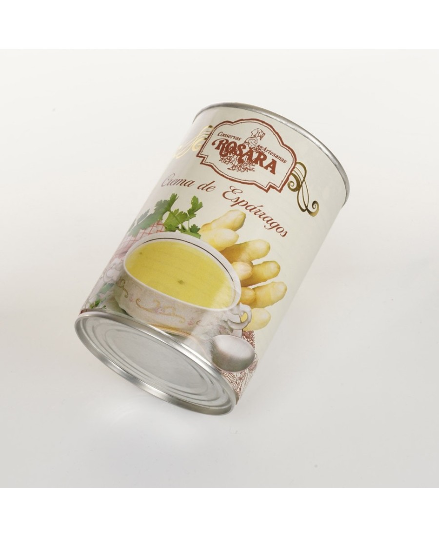 Conservas Artesanas Rosara Crema de Espárragos Lata A-F 425 ML