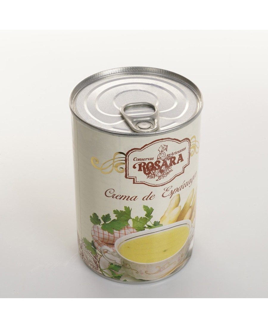 Conservas Artesanas Rosara Crema de Espárragos Lata A-F 425 ML