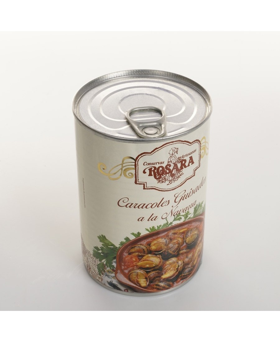 Conservas Artesanas Rosara Caracoles Guisados Lata 425 ML
