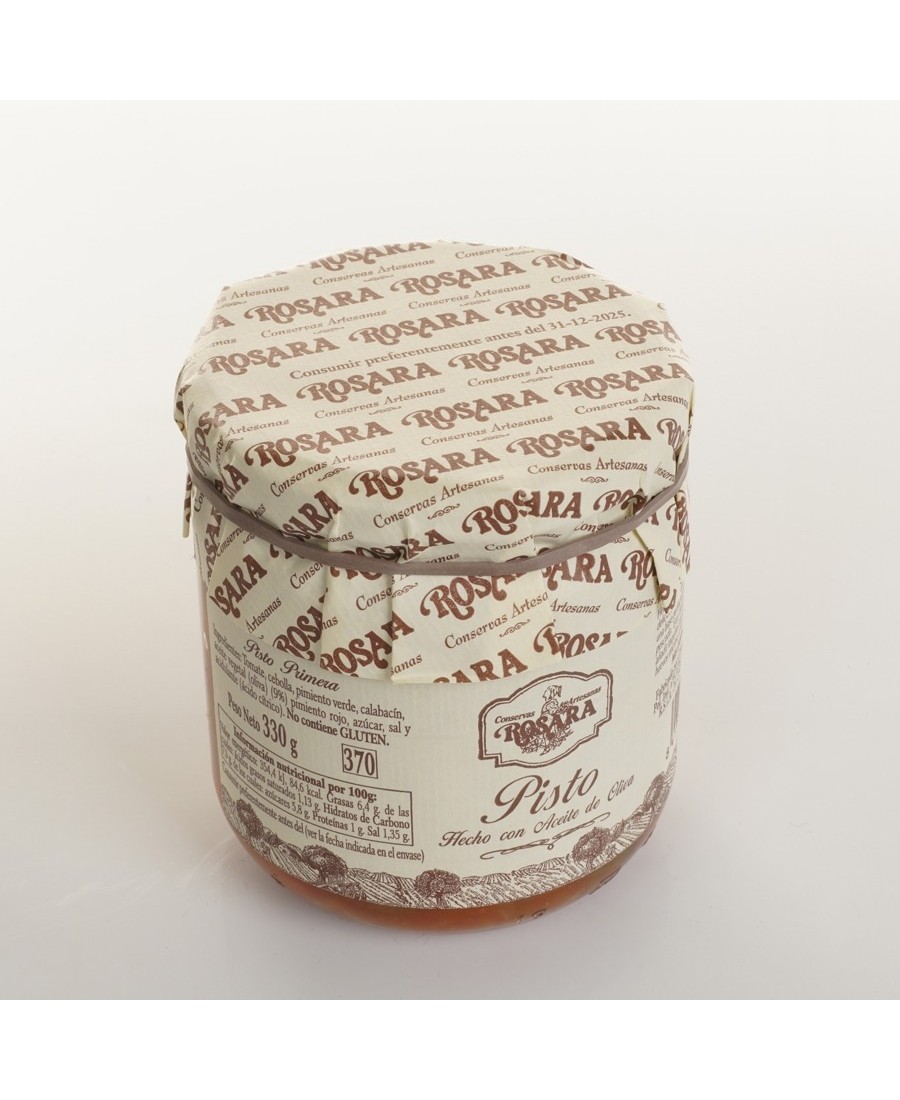 Rosara Ratatouille Glass jar 370 ml. - Oliva Oliva