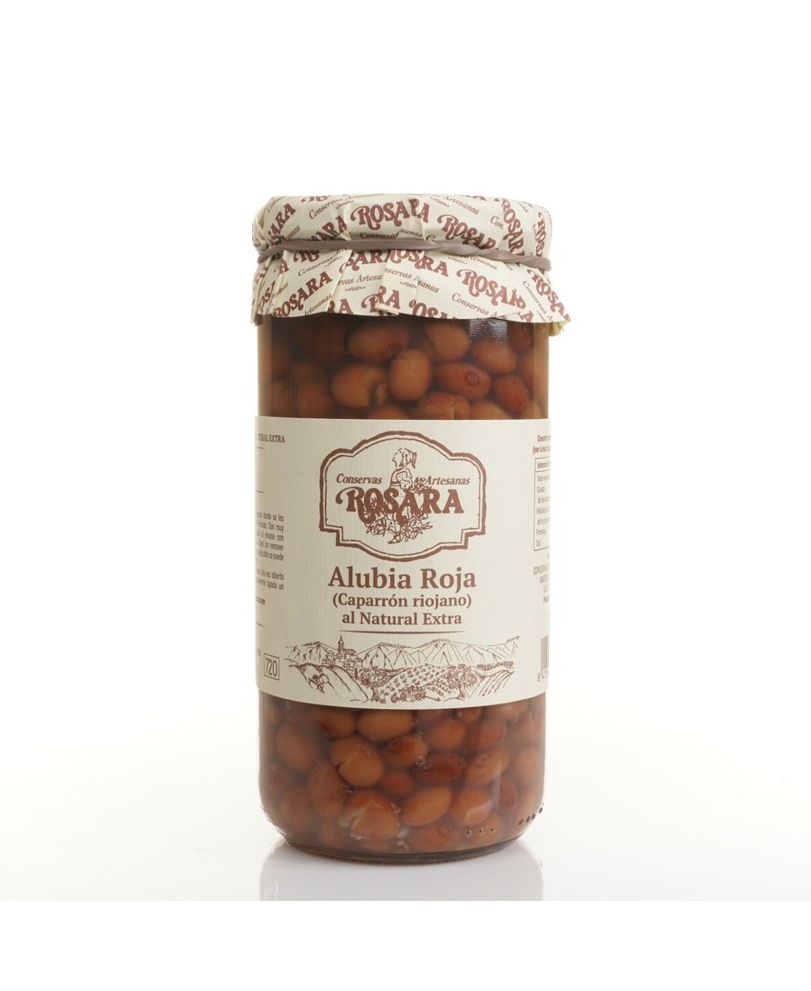 Conservas Artesanas Rosara Alubia Roja (Caparrón Riojano) - Tarro 720 ML